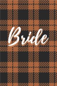 Bride Notebook Journal