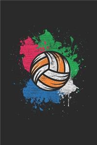 Volleyball Color Splash