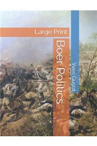 Boer Politics