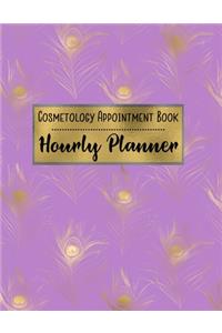 Cosmetology Appointment Book Hourly Planner