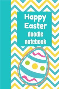 Happy Easter Doodle Notebook
