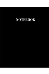 Black Matte Notebook