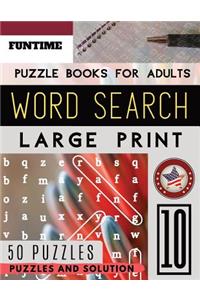 Word Search Puzzle Books for Adults Large Print