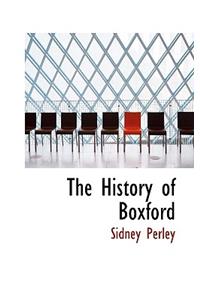 The History of Boxford