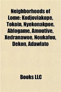 Neighborhoods of Lome Neighborhoods of Lome