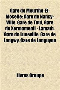 Gare de Meurthe-Et-Moselle