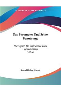 Das Barometer Und Seine Benutzung