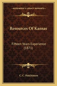 Resources Of Kansas