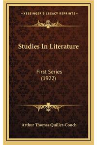 Studies in Literature