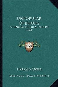 Unpopular Opinions