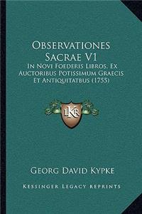 Observationes Sacrae V1