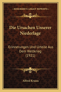 Die Ursachen Unserer Niederlage