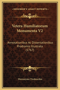 Vetera Humiliatorum Monumenta V2