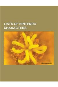 Lists of Nintendo Characters
