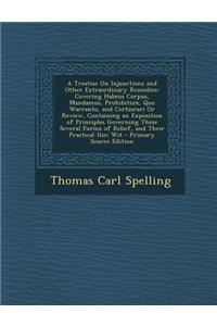 A Treatise on Injunctions and Other Extraordinary Remedies