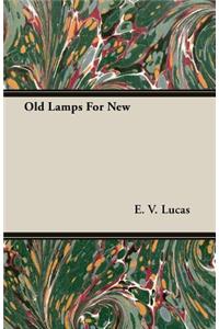 Old Lamps for New