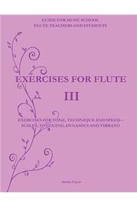 Exercises for Flute III