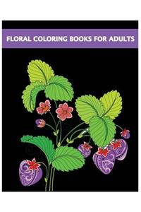 Floral Coloring Books For Adults