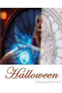 Halloween: Coloring Book Vol.3: Super Fun Fantasy Coloring Books for Kids and Adults