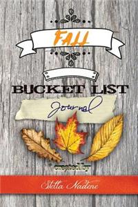 Fall Bucket List Journal