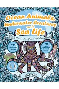 ANTI-STRESS Marine Grown Up Coloring Book