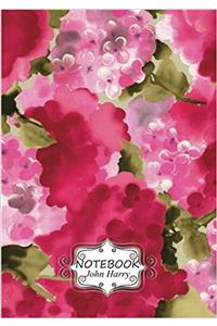 Flower Design Notebook / Journal: Dot-grid, Graph, Lined, Blank No Lined; Pocket Notebook / Journal / Diary: 2