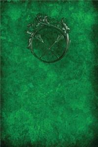 Monogram Lacrosse Notebook