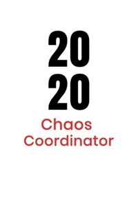 Chaos Coordinator To Do List Notebook