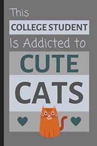 This College Student Is Addicted To Cute Cats