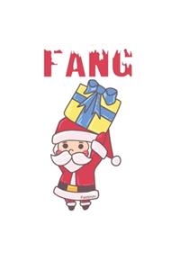 Christmas Santa Notebook