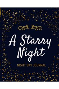 A Starry Night Night Sky Journal