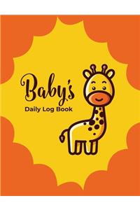 Baby's Daily Log Book
