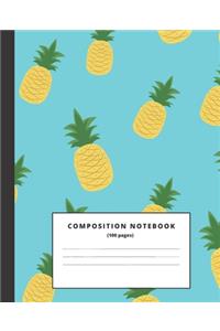 Cute Pineapple Notebook