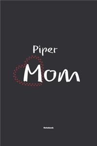 Piper Mom Notebook