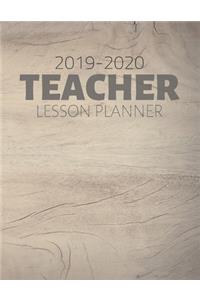 Teacher Lesson Planner 2019-2020