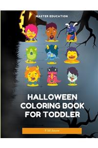 Halloween Coloring Book for Toddler