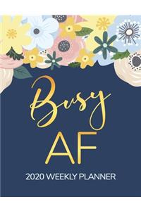 2020 Weekly Planner Busy AF