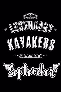 Legendary Kayakers are born in September
