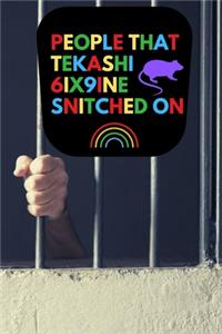 People That Tekashi 6ix9ine Snitched On