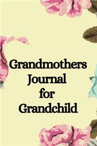 Grandmothers Journal for Grandchild