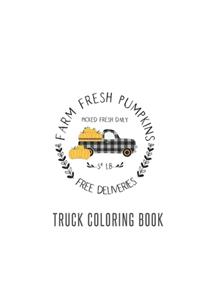 Truck Coloring Book