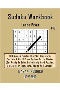 Sudoku Workbook-Large Print #19