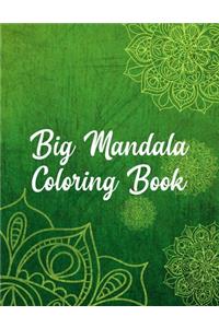 Big Mandala Coloring Book