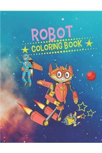 Robot Coloring Book