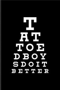 Tattoed Boys Do It Better