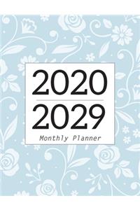 2020-2029 Monthly Planner