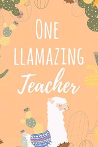 One Llamazing Teacher