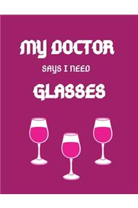 My doctor says i need glasses