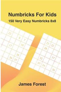 Numbricks For Kids 150 Very Easy Numbricks 8x8