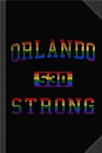 Orlando Strong Vintage Journal Notebook